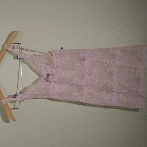 Light pink Eberjey Chemise/Top Sz Small